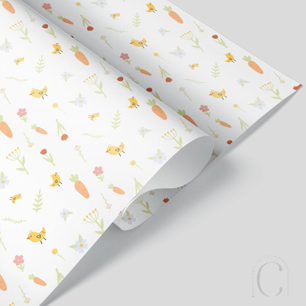 Papel envolvente easter cake