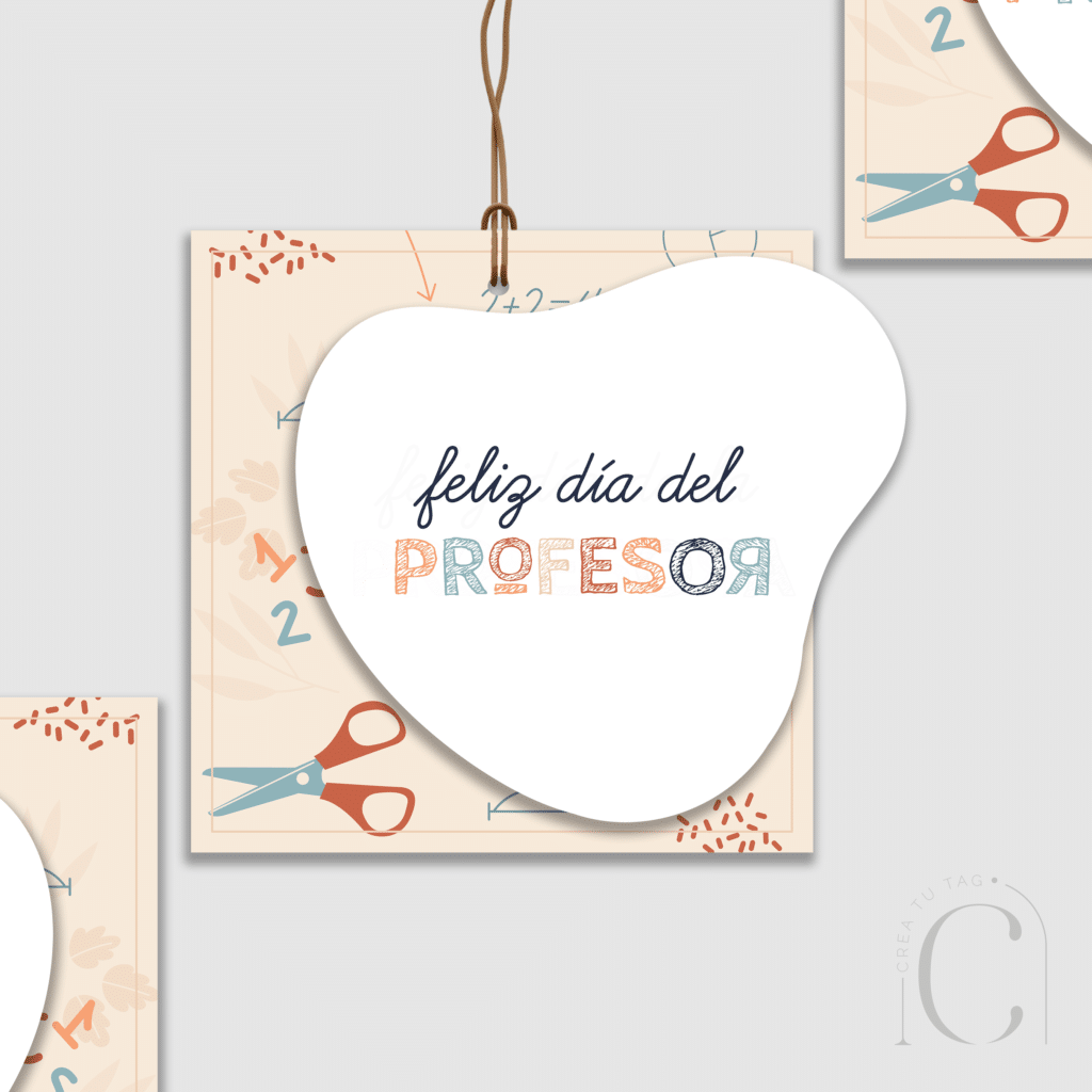 Tag día del profesor