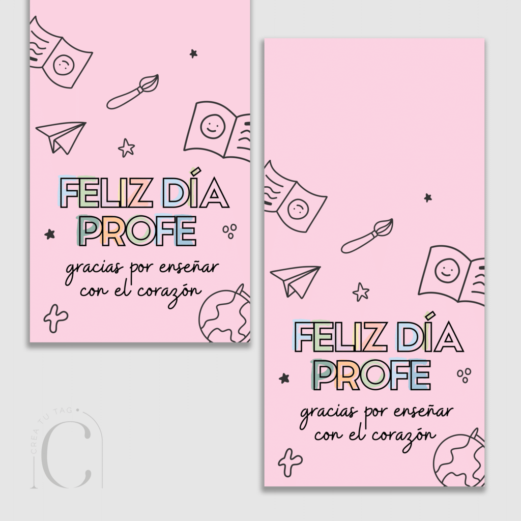 Stickers cierre profe