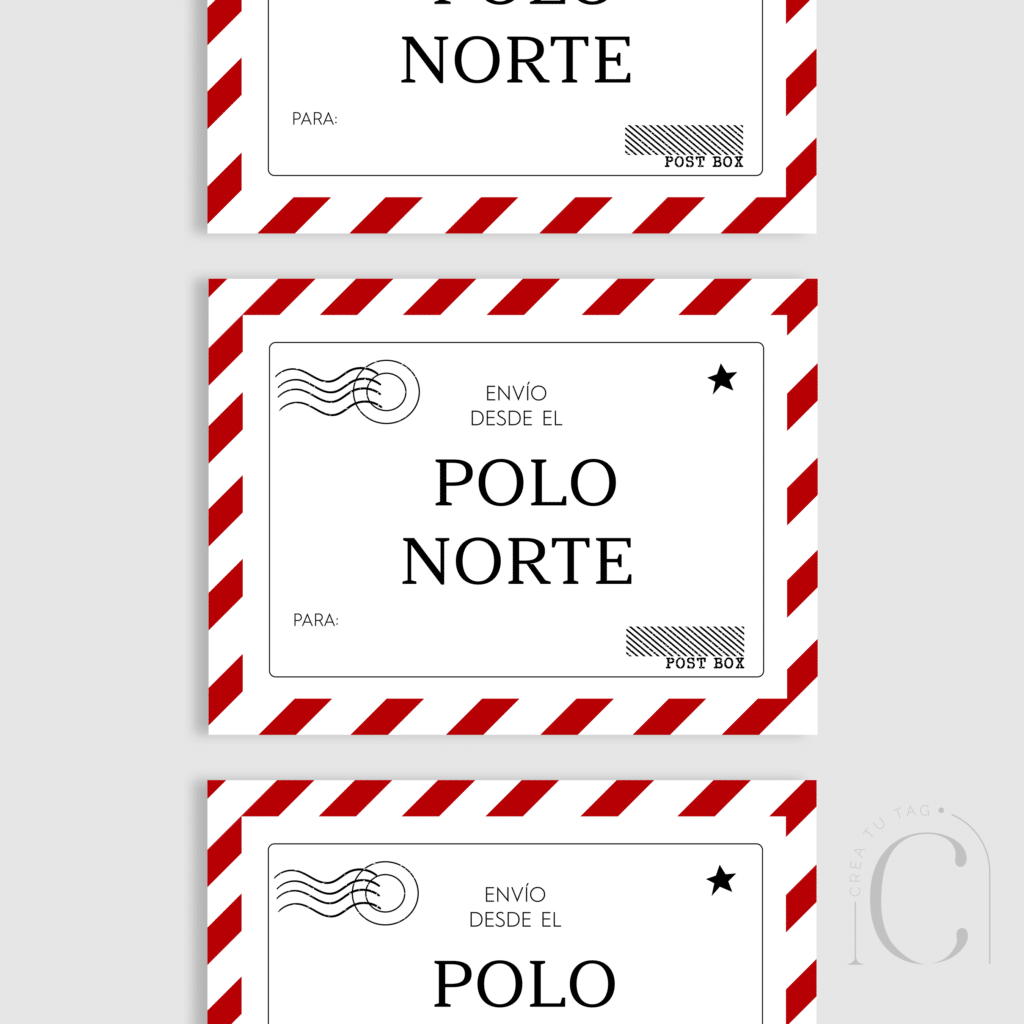 Stickers polo norte horizontal