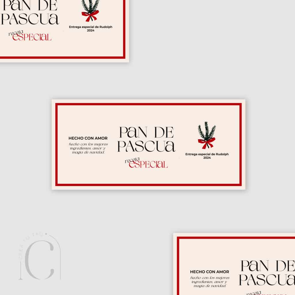 Stickers  pan de pascua