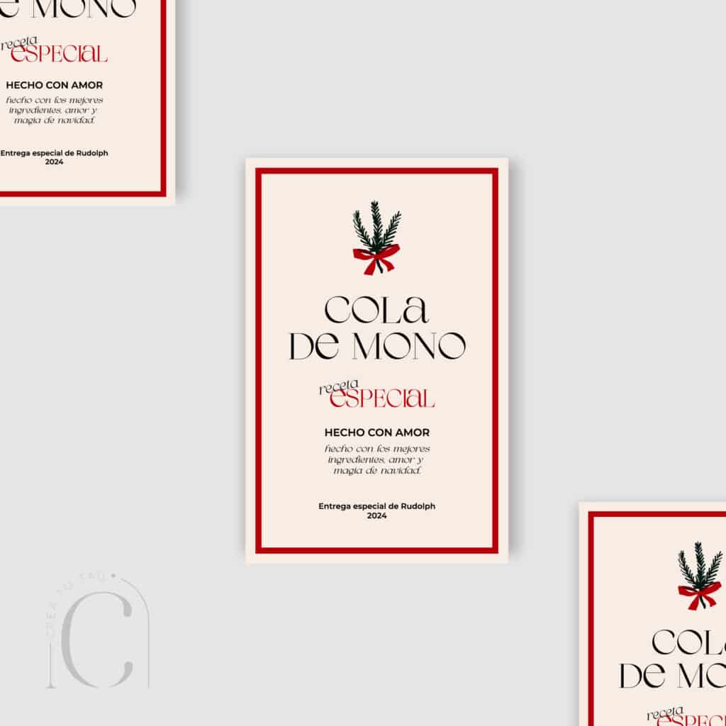 Stickers cola de mono