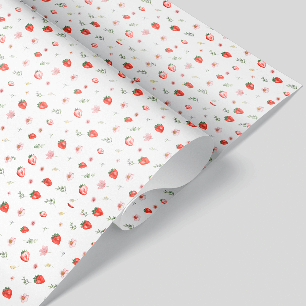 Papel envolvente Strawberry blossom