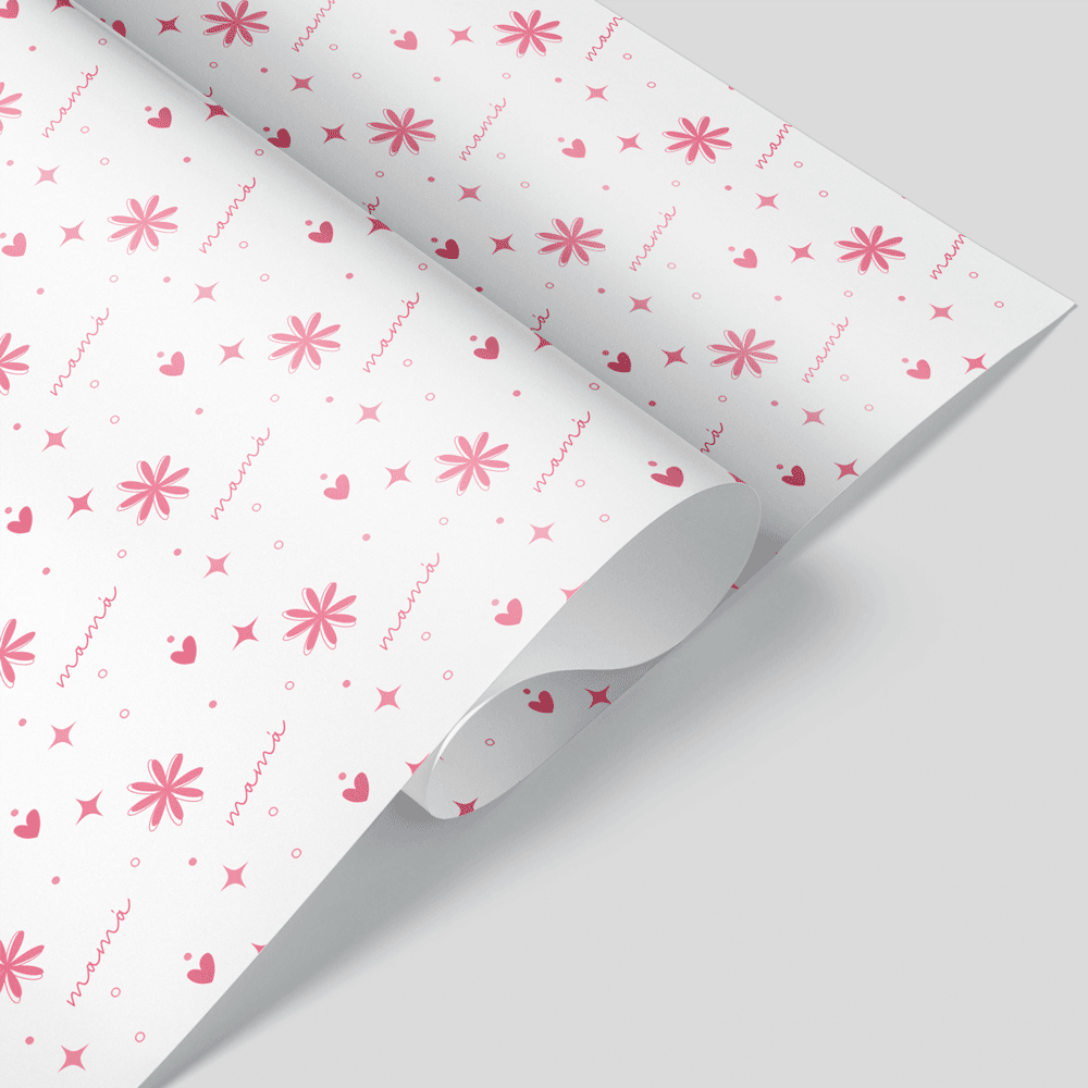 Papel envolvente Pink mom