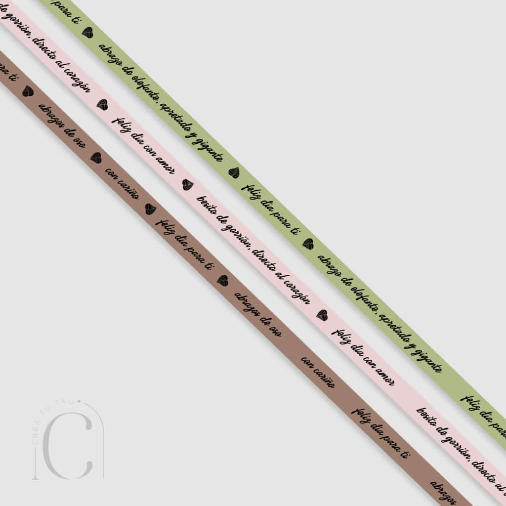 Cintas adhesivas con foil forest animals