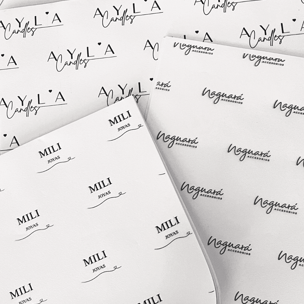 Papel envolvente personalizado