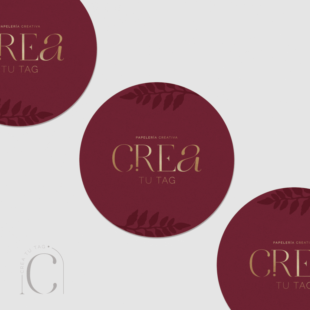 Stickers foil logo