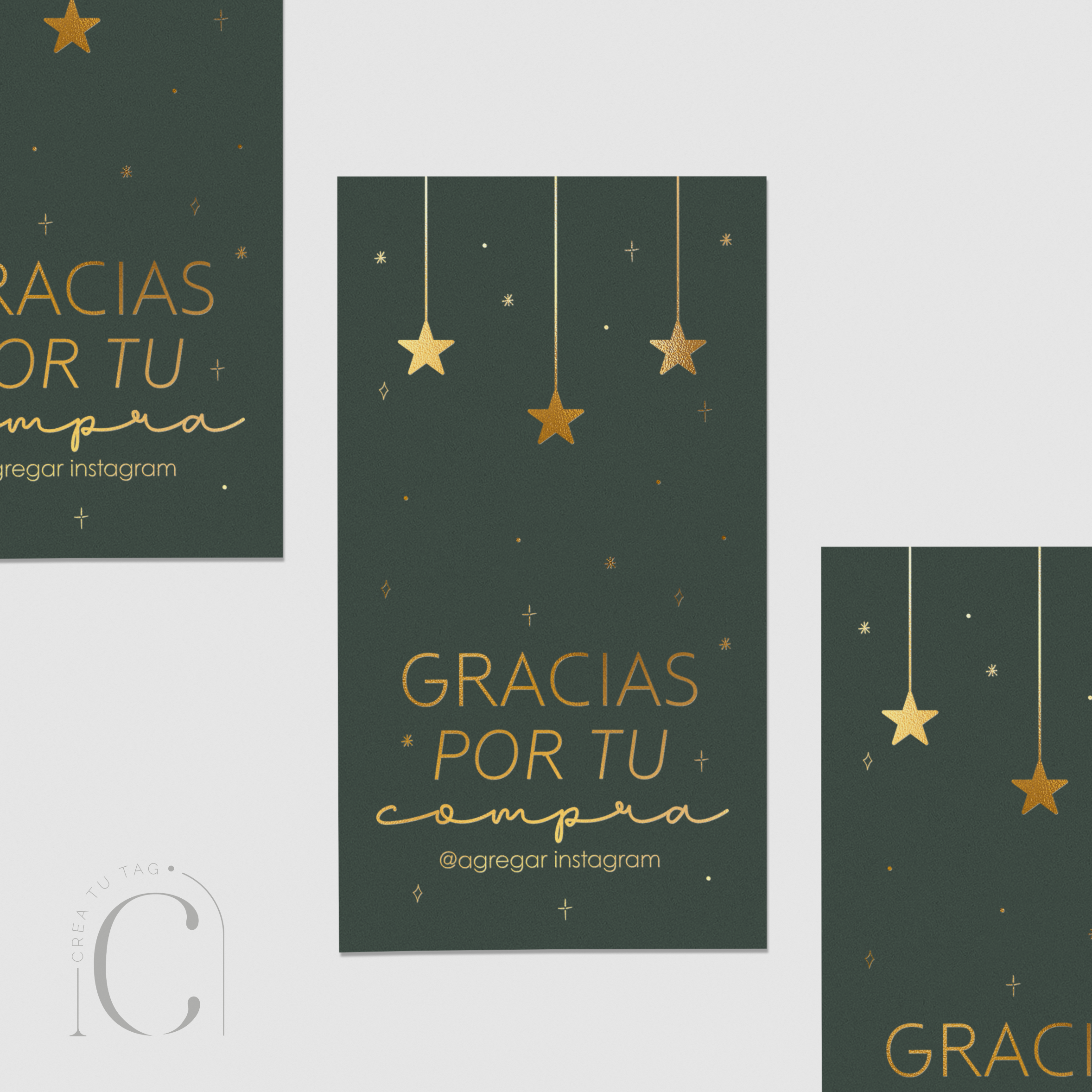 Stickers cierre SHINE CHRISTMAS