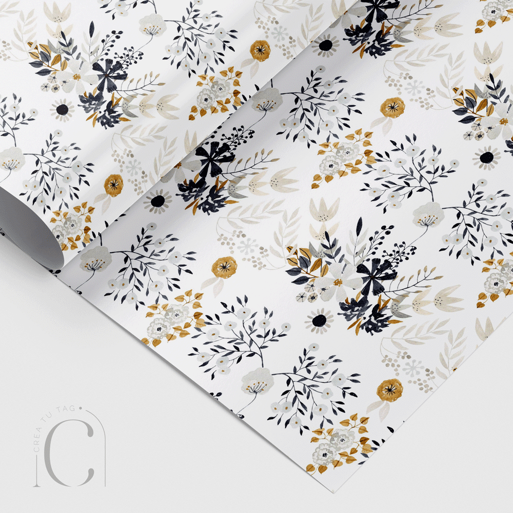 Papel envolvente Floralé