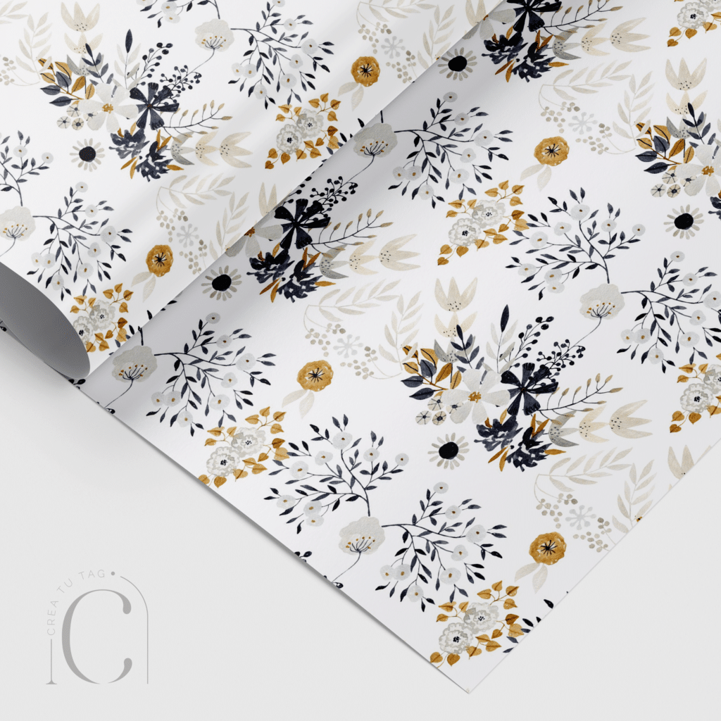 Papel envolvente Floralé
