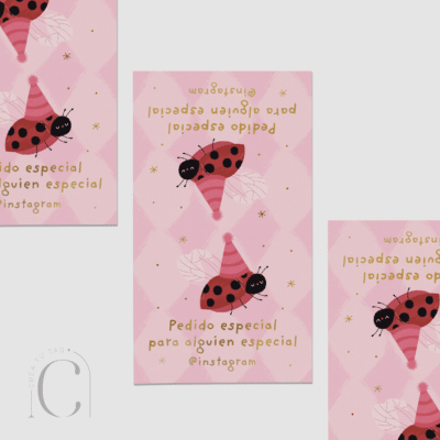 Stickers cierre cumpleaños