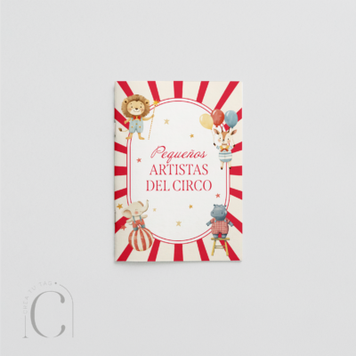 Libro para colorear Circus