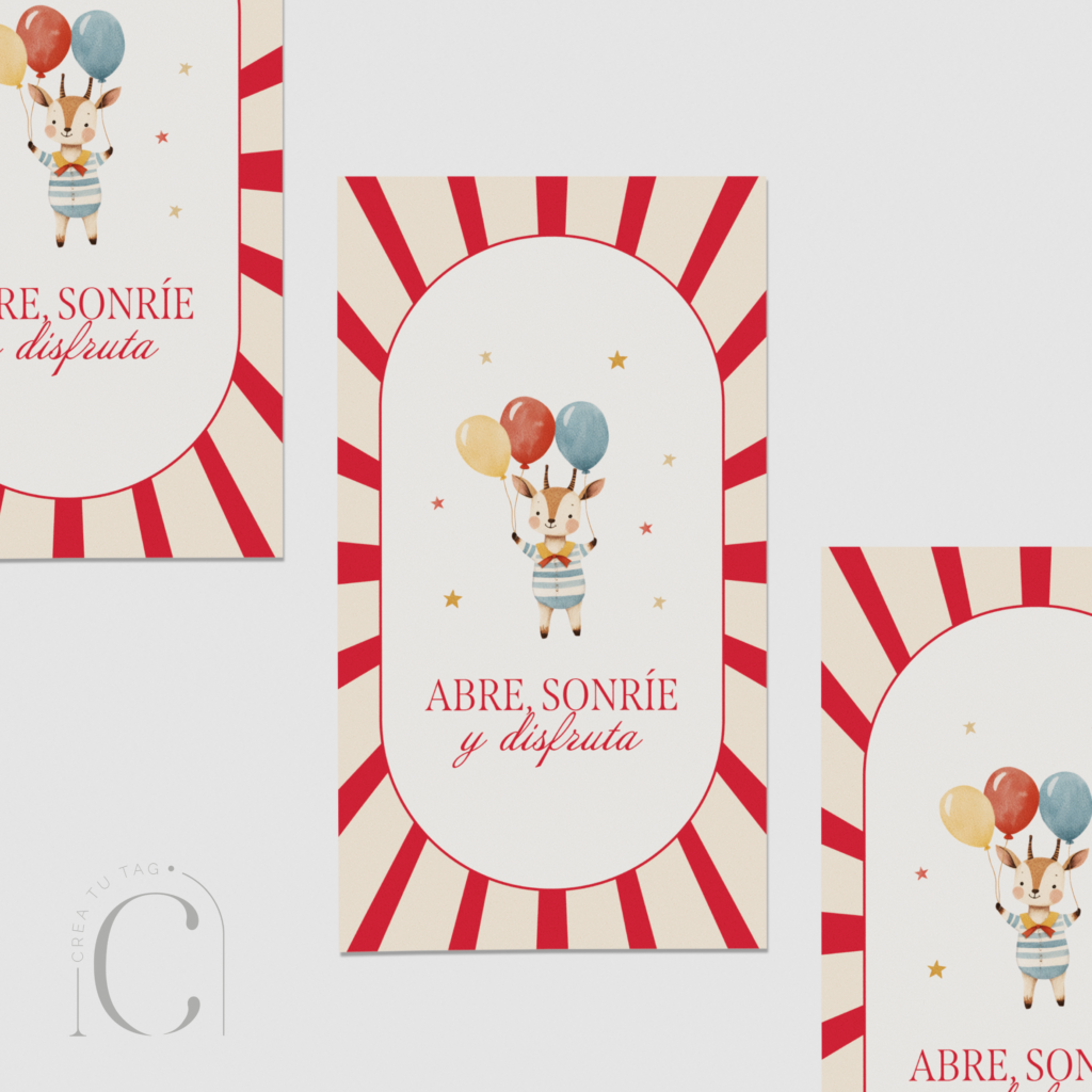 Stickers cierre Circus