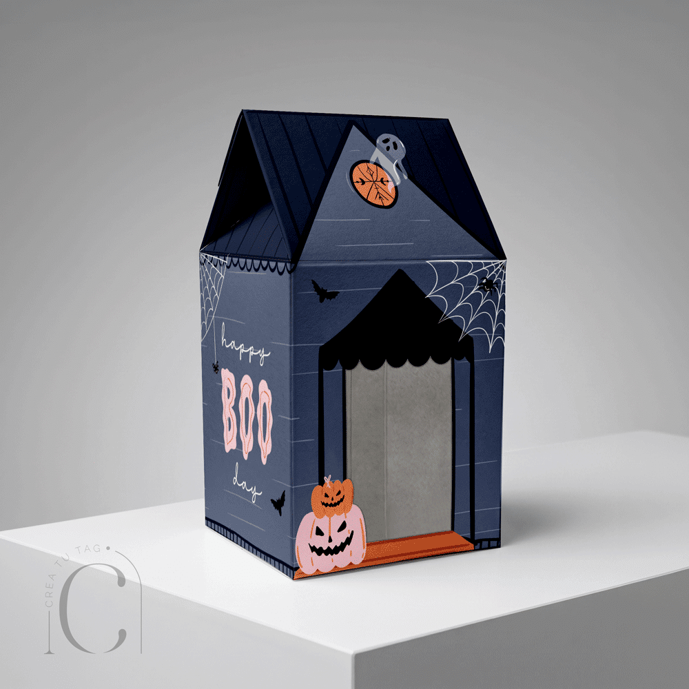 Caja con ventanilla halloween