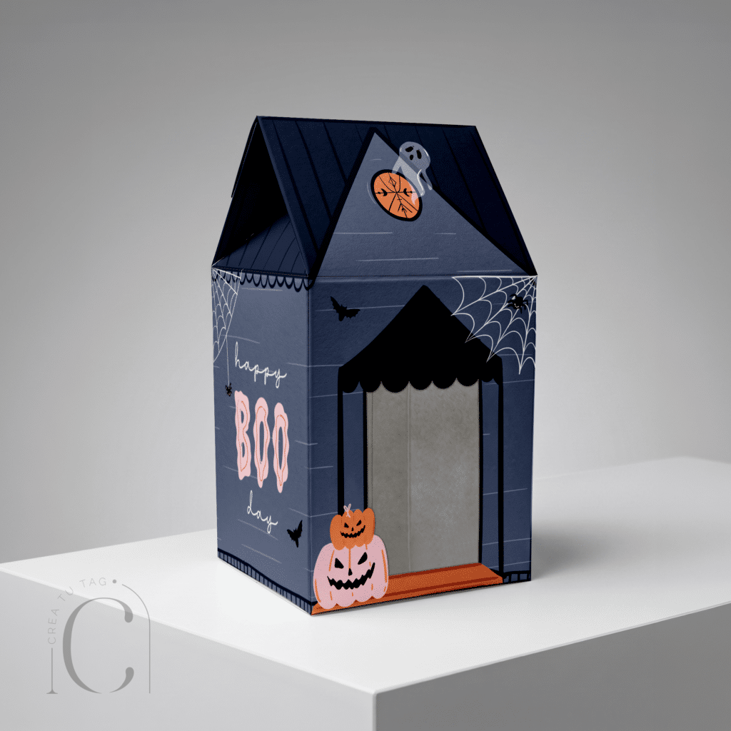 Caja con ventanilla halloween