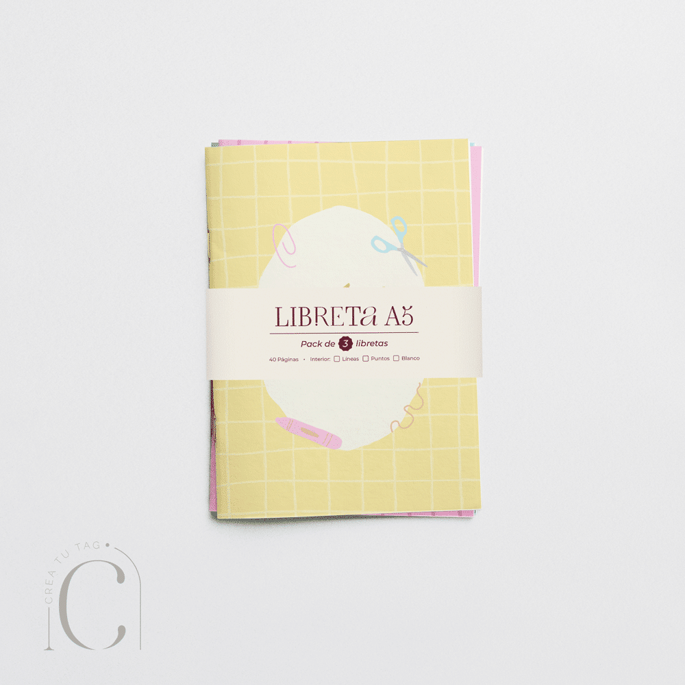 Libreta Notas A5 Feliz día