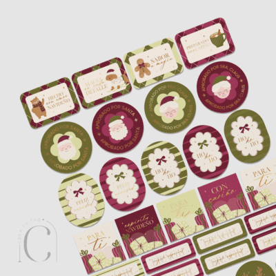 Set stickers