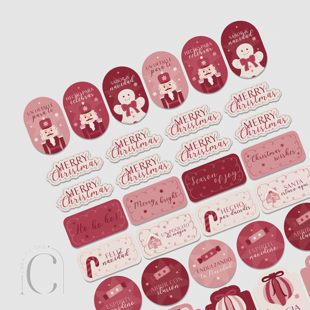Set stickers